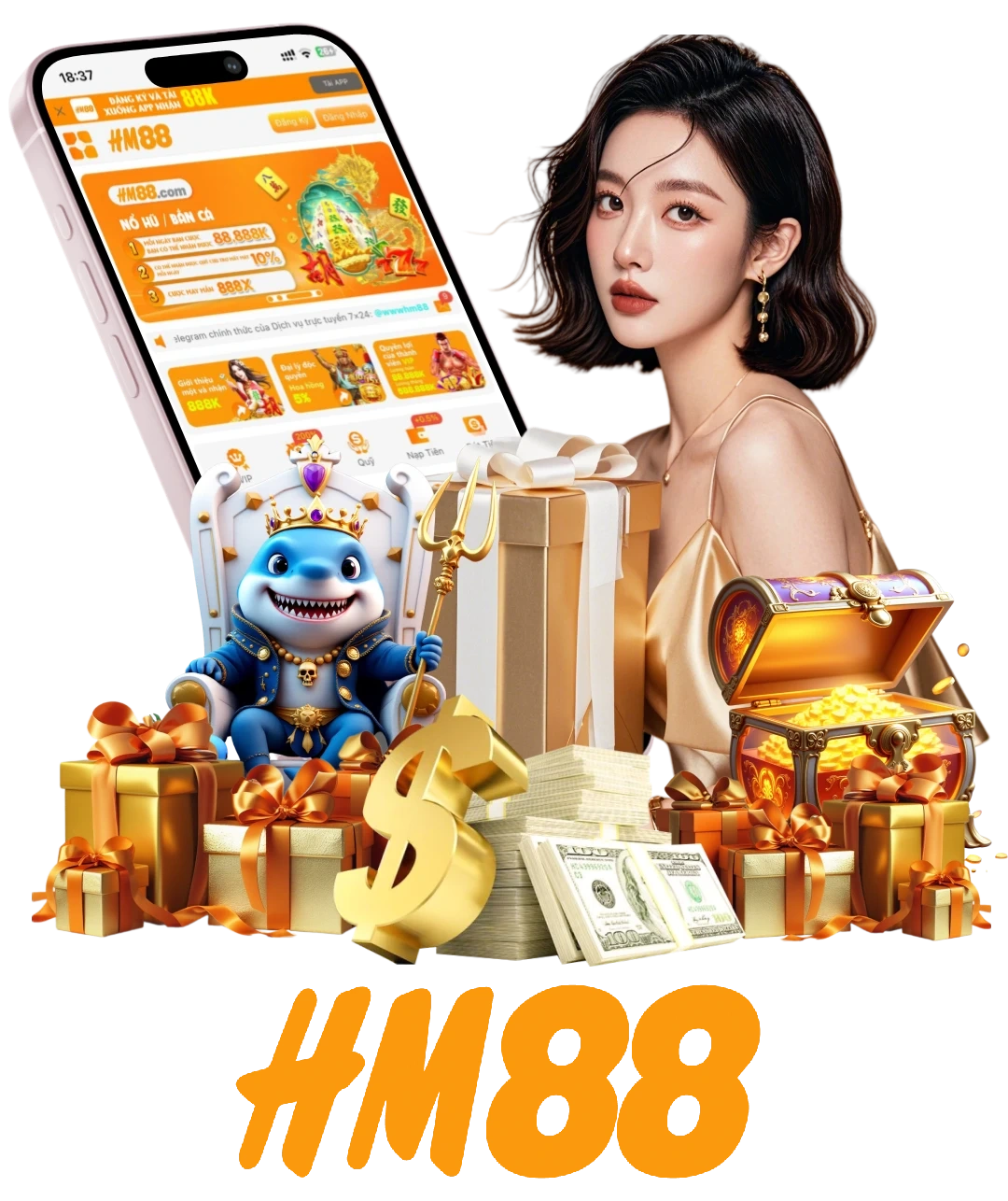 Giao diện dịch vụ di động Hm88